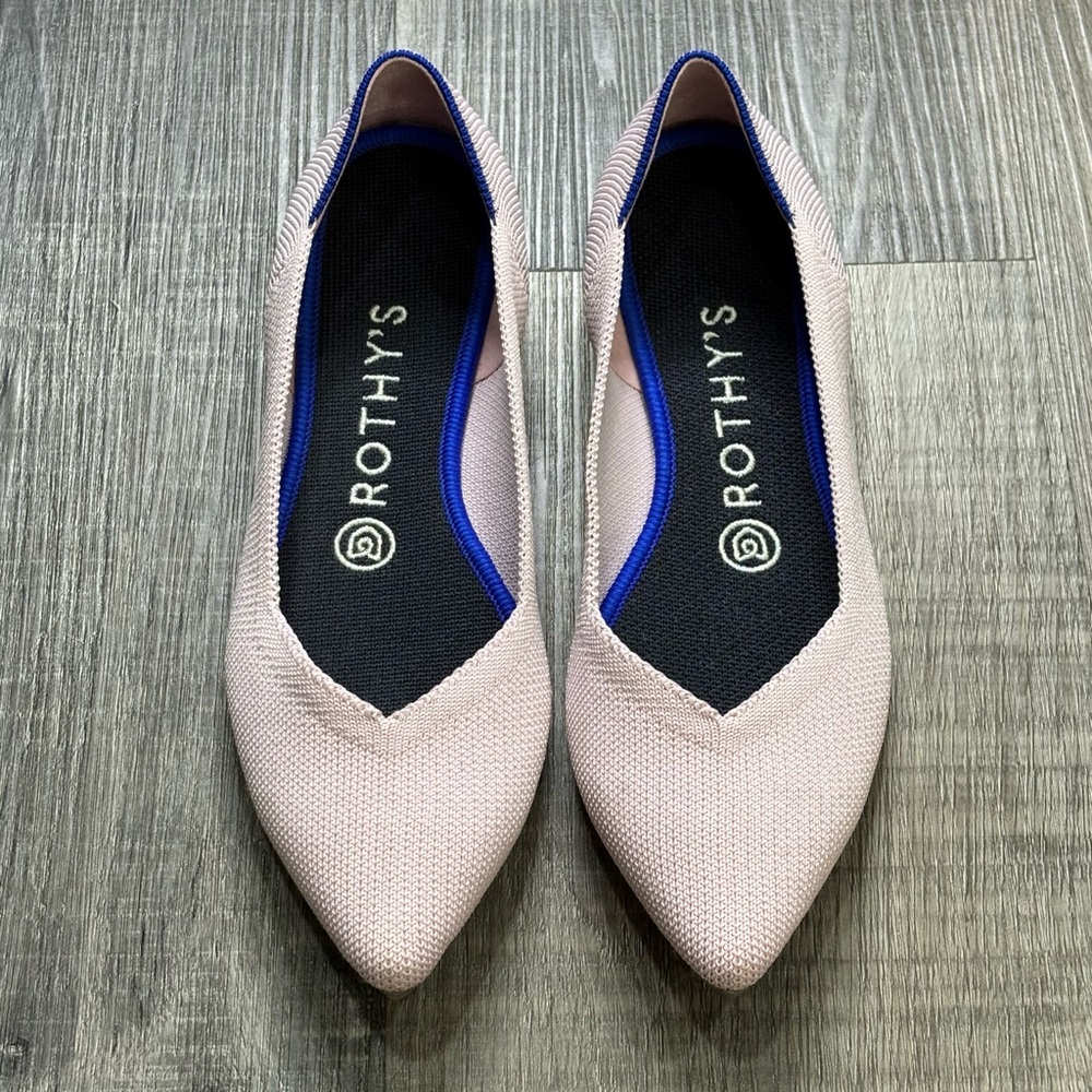 Rothys Petal Pink Solid Point, EUC - Picture 14 of 16